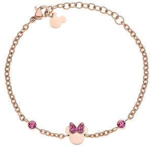 DISNEY B600588PRPL-B.CS - MINNIE MOUSE - Bransoletka stalowa