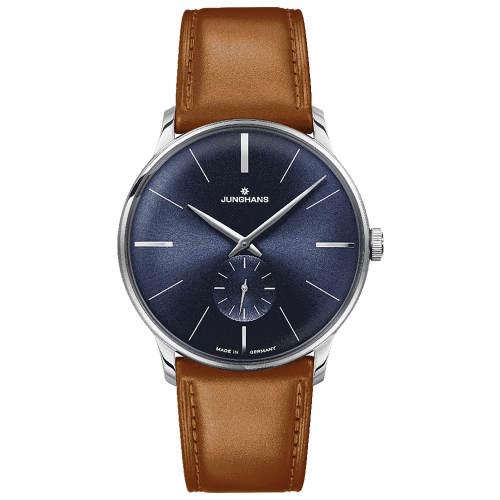 JUNGHANS 27/3504.02 - Meister Handaufzug - Męski - Zegarek na pasku skórzanym