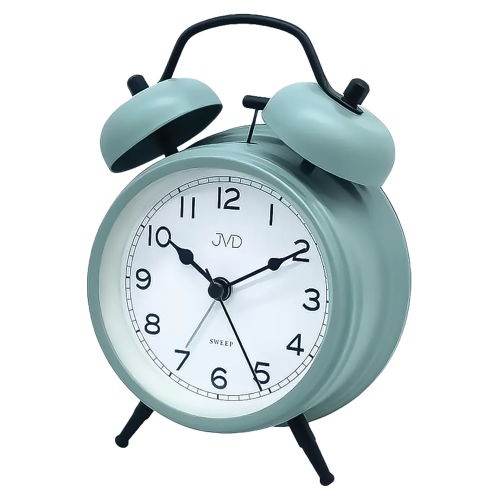 JVD SRP2219.1 - 12,5x16,5cm - ZIELONY - Budzik wskazówkowy