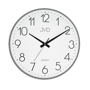 JVD HK4129.3 - 35cm - SZARY - Zegar ścienny
