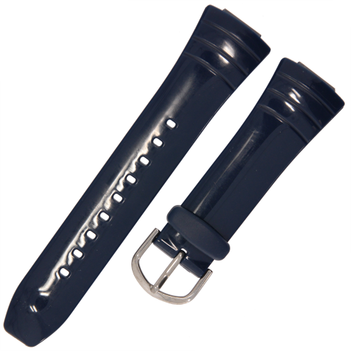 XONIX KA-006 - 23,5/14/18 - TWORZYWO - Granatowy - Pasek do zegarka