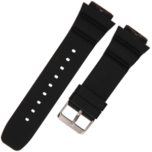 XONIX MV-006 - 29/20/22 - SILIKON - Czarny - Pasek do zegarka