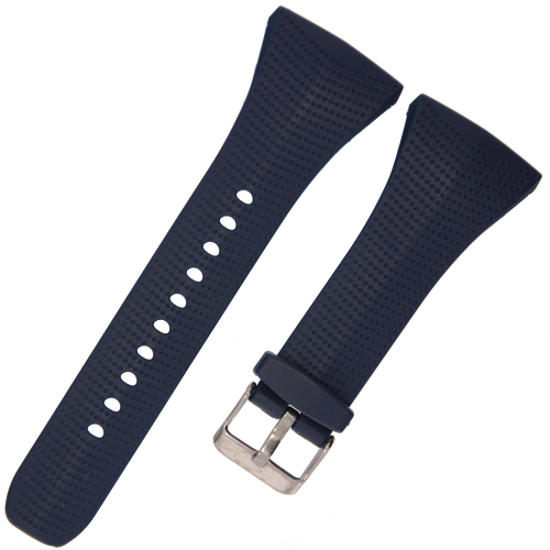 XONIX GF-004 - 33,5/14/20 - TWORZYWO - Granatowy - Pasek do zegarka