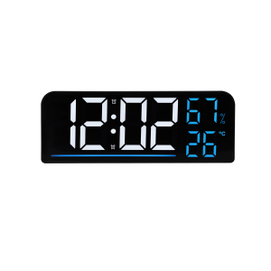 JVD SB8027.1 - 24x9 cm - Czarny - Budzik elektroniczny