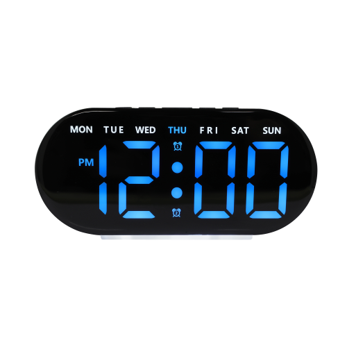 JVD SB8035.4 - 18x8,5 cm - Czarny - Budzik elektroniczny