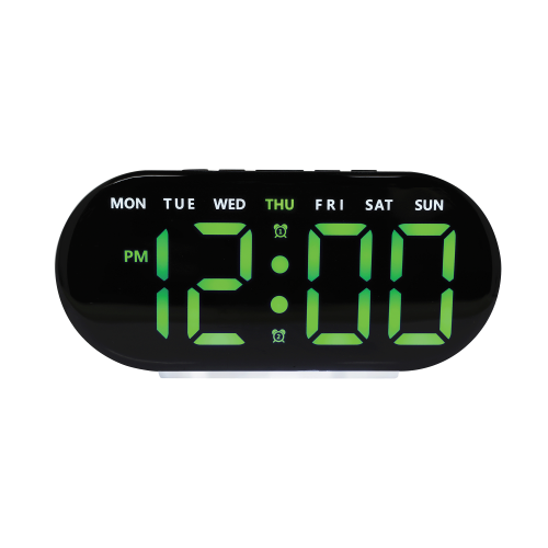 JVD SB8035.2 - 18x8,5 cm - Czarny - Budzik elektroniczny