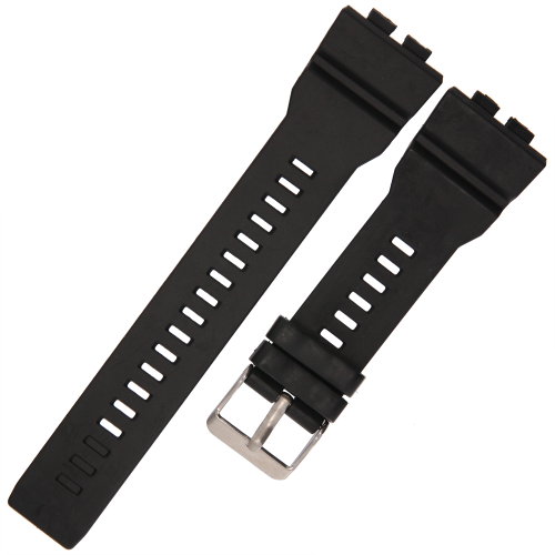 TIMEMASTER 008 - 26/15,5/19 - CZARNY - Pasek do zegarka