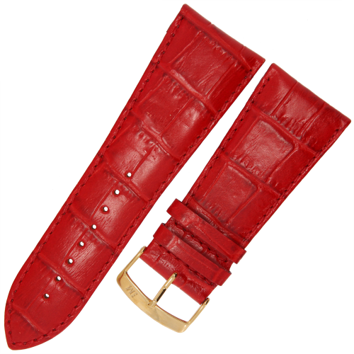 MORELLATO Extra - CZERWONY - 30mm - Skórzany pasek do zegarka