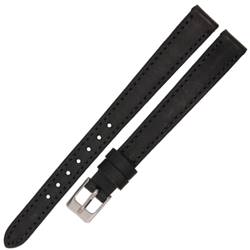 LAVVU LSAXB12 - Sport XL - 12mm - CZARNY - Skórzany pasek do zegarka