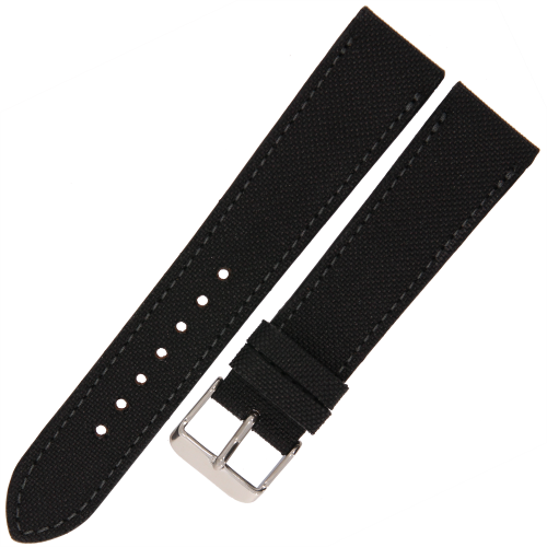 LAVVU Nylon LSABB20 - 20mm - CZARNY - Pasek do zegarka