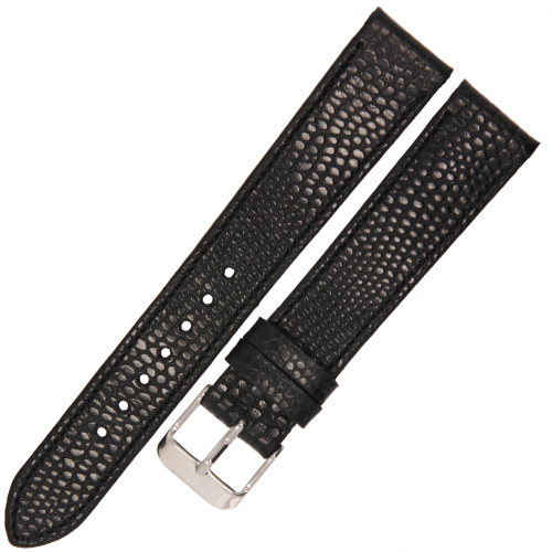 LAVVU Lizard LSAFB18 - 18mm - CZARNY - Skórzany pasek do zegarka