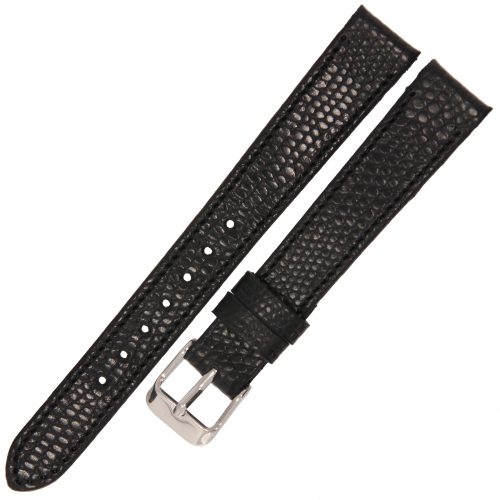 LAVVU Lizard LSAFB14 - 14mm - CZARNY - Skórzany pasek do zegarka