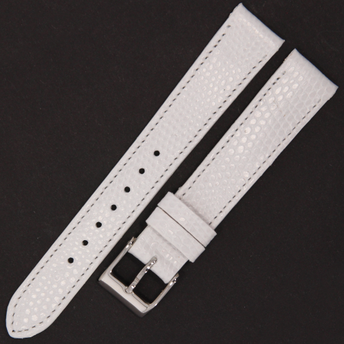 LAVVU Lizard LSAFW16 - 16mm - BIAŁY - Skórzany pasek do zegarka