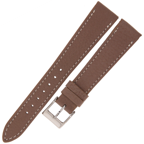 LAVVU DaVinci LSAAC18 - 18mm - CIEMNY BRĄZ - Skórzany pasek do zegarka