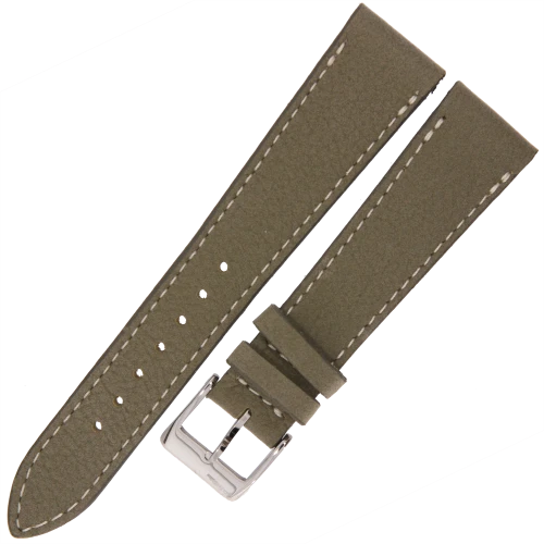 LAVVU DaVinci LSAAG20 - 20mm - ZIELONY - Skórzany pasek do zegarka