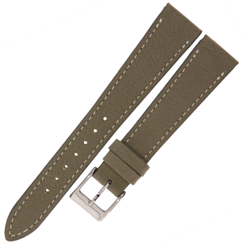 LAVVU DaVinci LSAAG18 - 18mm - ZIELONY - Skórzany pasek do zegarka