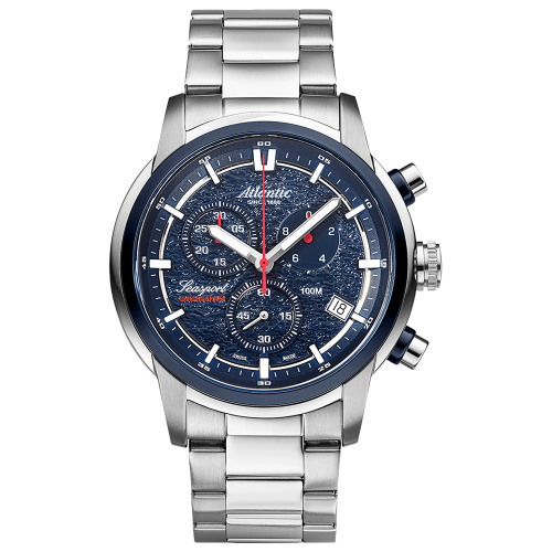 ATLANTIC 87466.47.51 - Seaport ND Chronograph - Męski - Zegarek kwarcowy