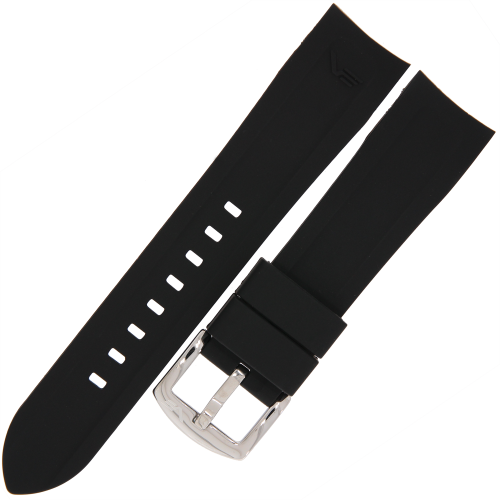 VOSTOK EUROPE Rocket N1 [5146] - 22mm - Czarny - Silikonowy pasek do zegarka