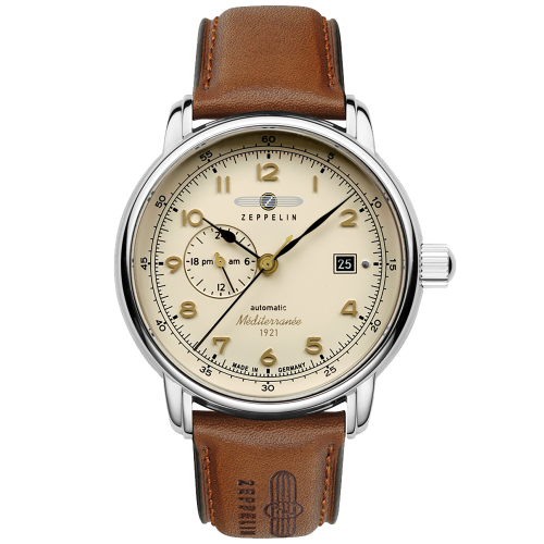 ZEPPELIN 9668-5 - Méditerranée Automatic - Męski - Zegarek na pasku
