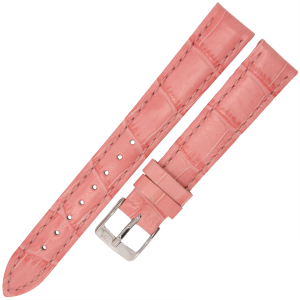 MORELLATO Bolle - RÓŻOWY - 16mm - Skórzany pasek do zegarka