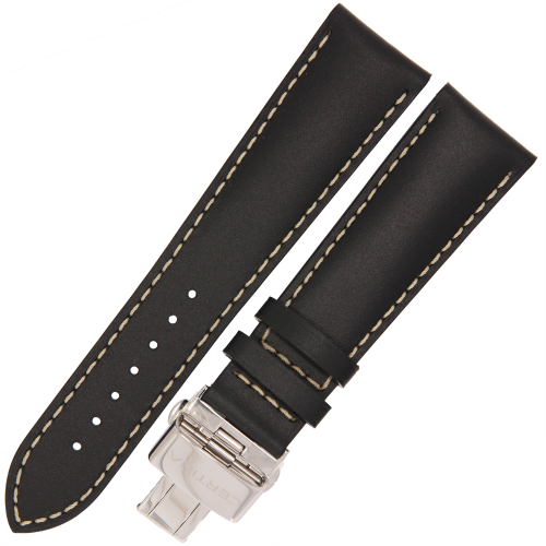 CERTINA C600014498 - 22mm - Czarny - Pasek do zegarka - C010410A / C010417A