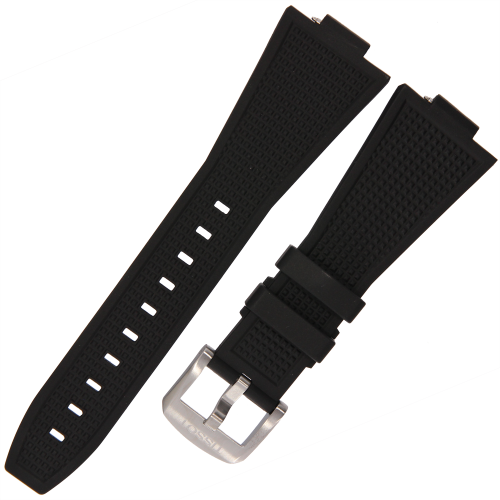 TISSOT T603048462 - 12mm - Czarny - Gumowy pasek do zegarka
