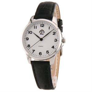 FUJI Time L7126QG - WHITE - Damski - Zegarek kwarcowy na pasku