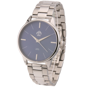 FUJI Time M7140QS - BLUE - Zegarek kwarcowy na bransolecie