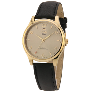 FUJI Time M367WG - GOLD - Męski - Zegarek mechaniczny z ręcznym naciągiem