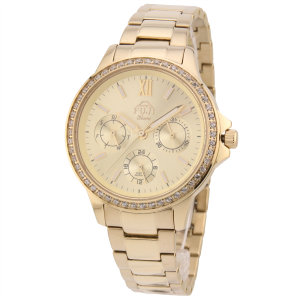 FUJI Time M7136LQG - Elegant Multidata - Damski - Zegarek na bransolecie