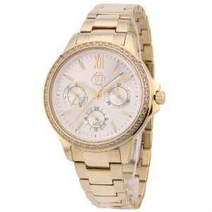 FUJI Time M7136LQG - Elegant Multidata - Damski - Zegarek na bransolecie