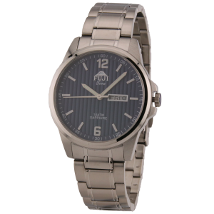 FUJI Time M6103QS - BLUE - Męski - Zegarek kwarcowy na bransolecie