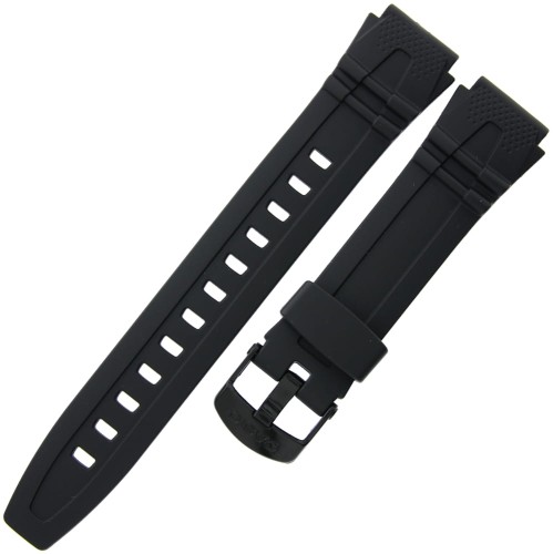 CASIO 10162532 - Pasek do zegarka - HDD-600 / HDD-600G - Czarny