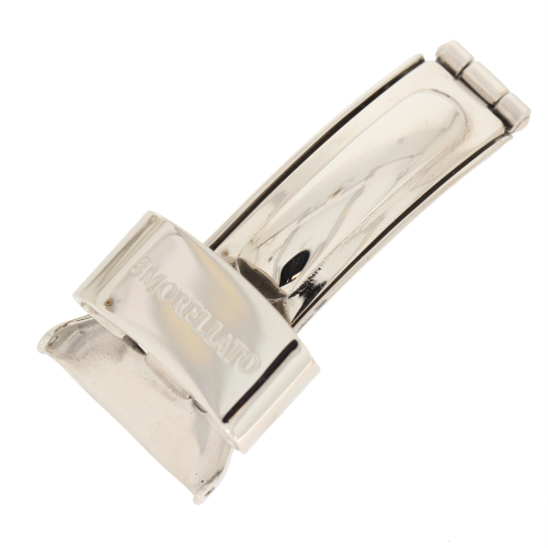 MORELLATO 98800448500016 - Road Deplojante - Srebrny - 16mm - Zapięcie do paska