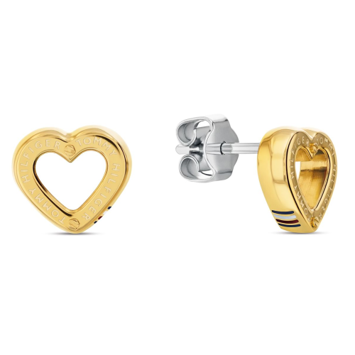 TOMMY HILFIGER 2780972 - #Toggle Heart - Damskie - Kolczyki sztyft
