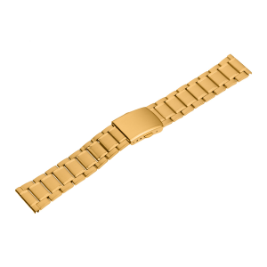 PACIFIC MB158 - Złota - 20mm - Stalowa bransoleta do zegarka