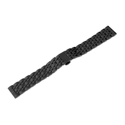PACIFIC MB56 - Czarna - 20mm - Stalowa bransoleta do zegarka
