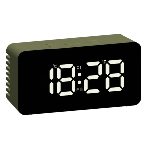 JVD SB3658.6 - 10,5 x 5,3cm - Zielony - Budzik elektroniczny