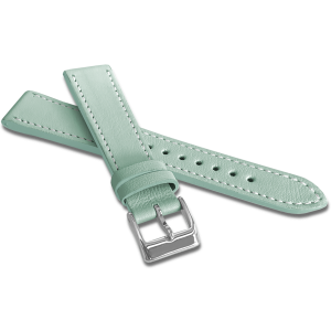 MINET Slim MSTUG18 - 18mm - ZIELONY- Skórzany pasek do zegarka