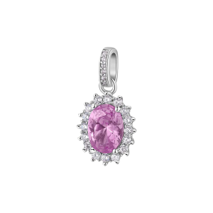 BROSWAY FVP13 - Ag925 - Fancy Vibrant Pink - Damski - Wisiorek