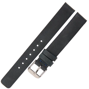 LAVVU Plain LSCUL14 - 14mm - GRANATOWY - Skórzany pasek do zegarka