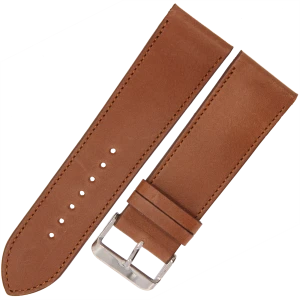 LAVVU Sport LSAUE26 - 26mm - ŚREDNI BRĄZ - Skórzany pasek do zegarka