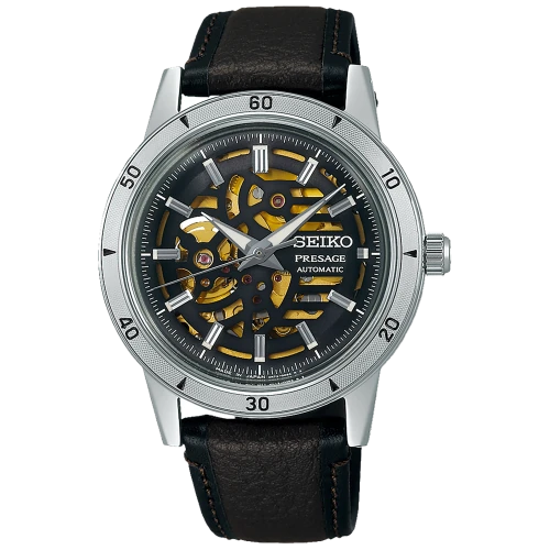 SEIKO SSA461J1 - Presage Style 60s - Zegarek mechaniczny AUTOMATIC