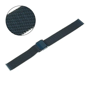 PACIFIC MS06 - Granatowa - 18mm - Stalowa bransoleta do zegarka (mesh)