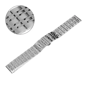 PACIFIC MB55 - Srebrna - 22mm - Stalowa bransoleta do zegarka