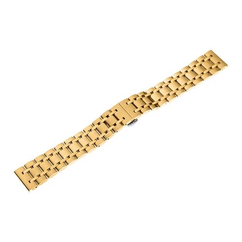 PACIFIC MB63 - Złota - 22mm - Stalowa bransoleta do zegarka