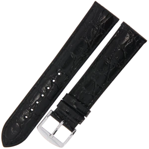 Pasek ROCHET Chelsea - BLACK - 6390701-20/18mm - 115+80mm -