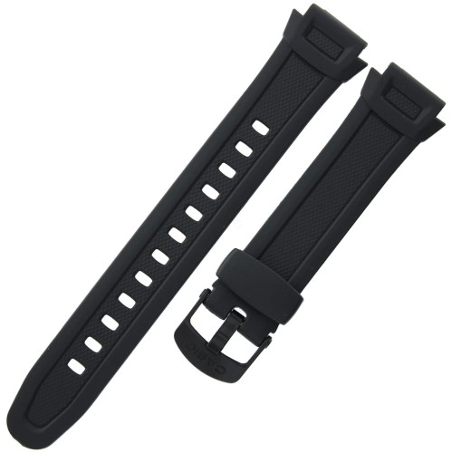 CASIO 10287400 - Pasek do zegarka - W-756 / W-756-1AV - Czarny