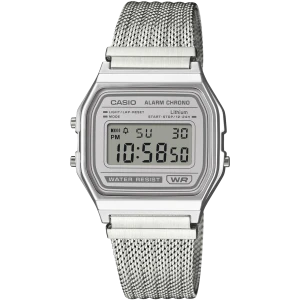 CASIO A158WEA-7EF - Vintage - Unisex - Zegarek na bransolecie