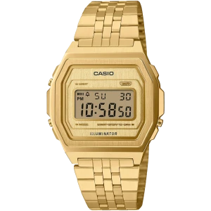 CASIO A1000G-9EF - Vintage - Unisex - Zegarek na bransolecie